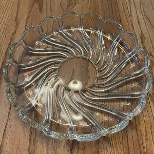 Glass platter